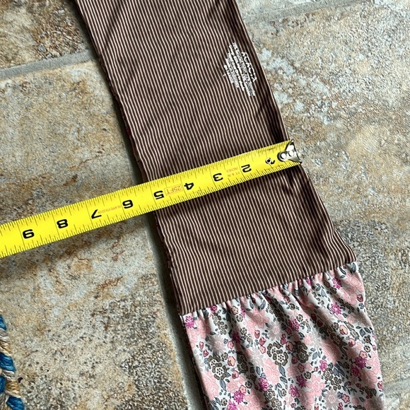 Acacia Baker Printed Bikini Top Extra Small Bandeau Tie Front Size Large NWT - Picture 8 of 15